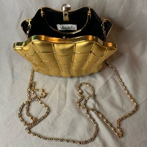 Daniella Metal and Austrian Crystal Evening Purse